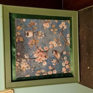 Birds and Flowers Framed Picture